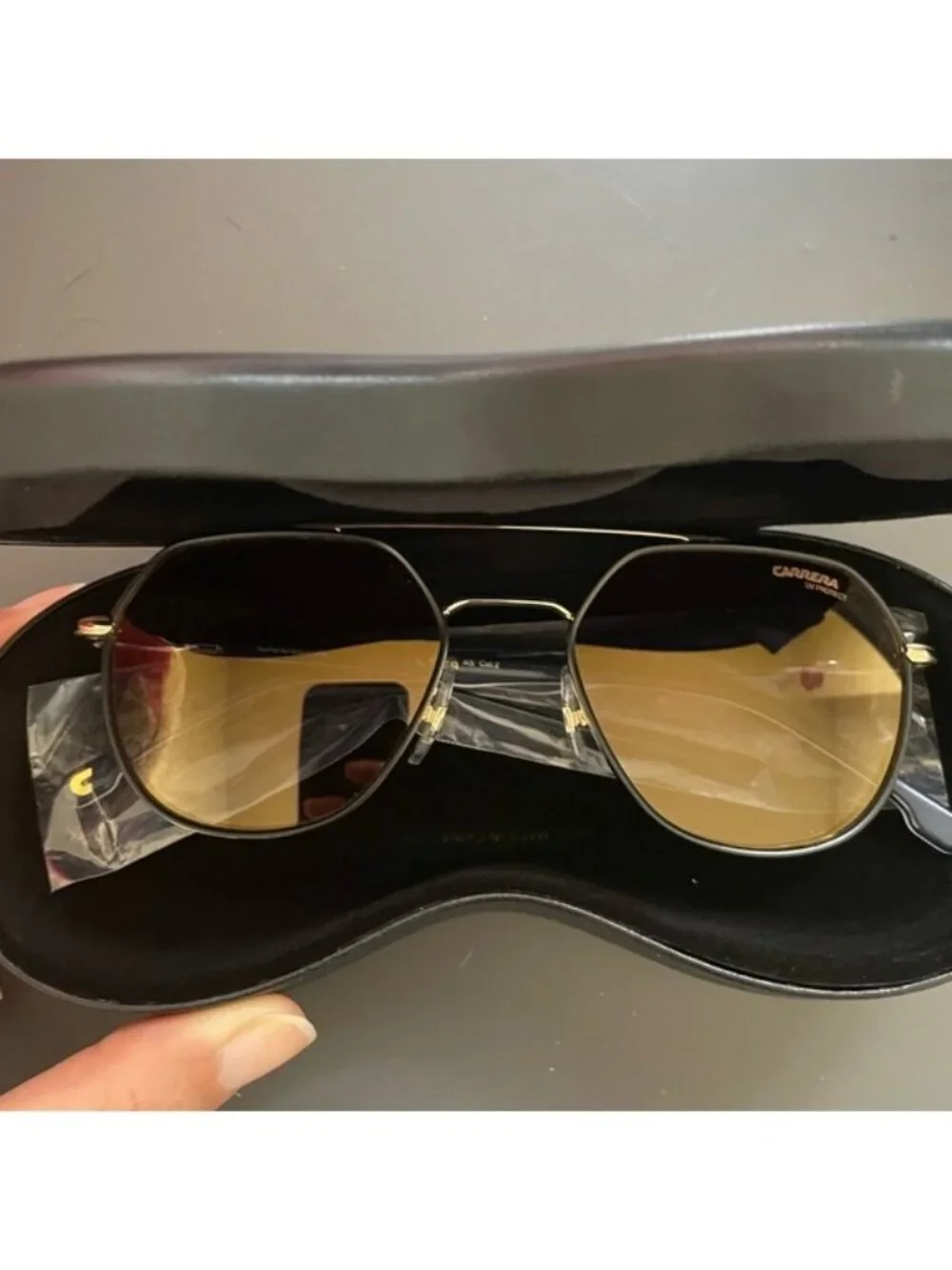 Carrera 303/S Sunglasses (Black Gold) (Brand New)